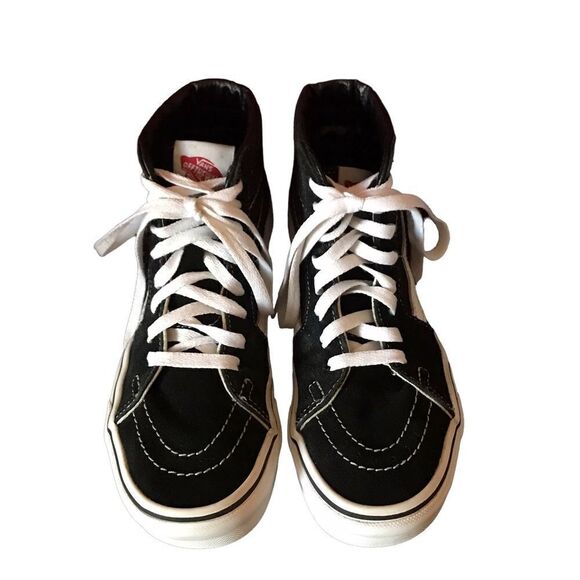 Vans Shoes Woman’s Size 5 Off The Wall High Top Sneakers - Picture 5 of 12